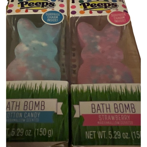 Peeps Easter Bath Bomb with Surprise Charm Inside 5.29 oz Assorted Lot of 3 - Picture 3 of 5